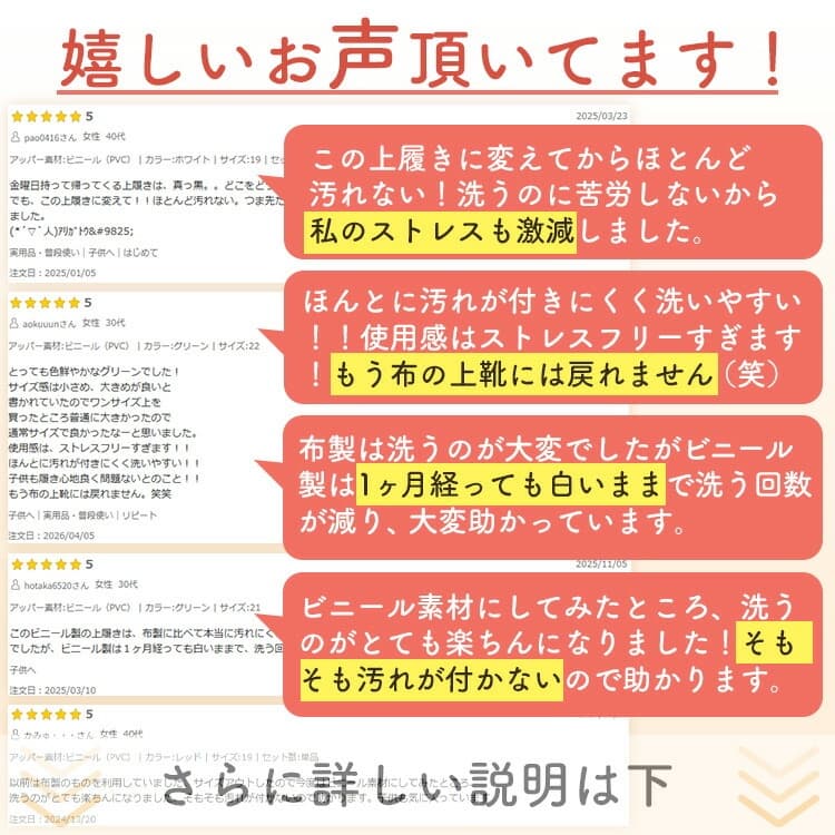 最大主力商品の上履き:新学期ピークで通常月比約4倍 の画像 7